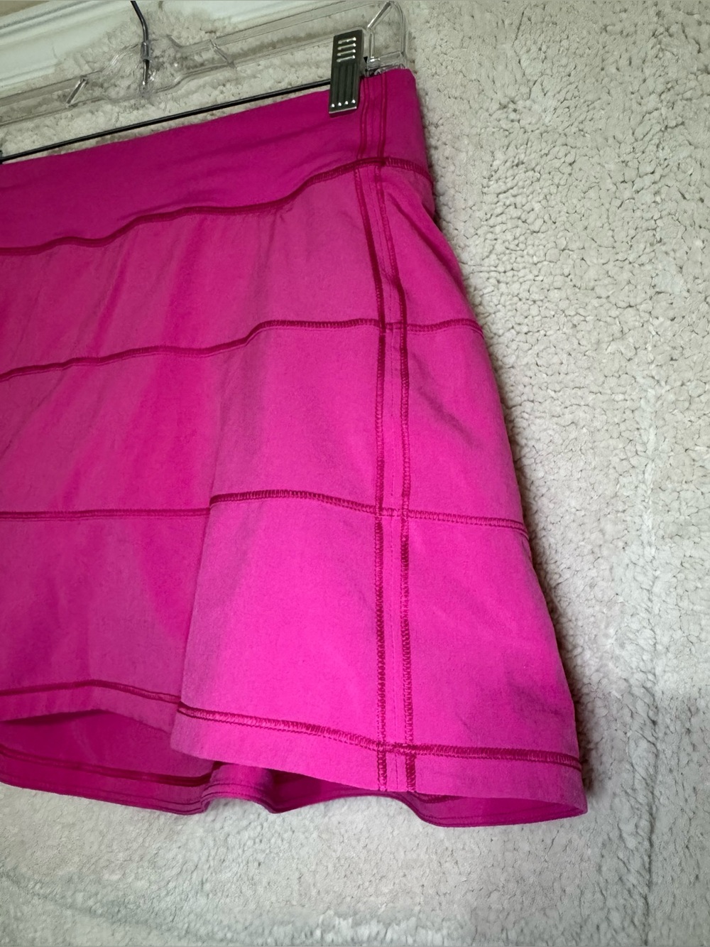 Lululemon Pace Rival Skirt (Tall) *4-way Stretch 15" Pink Highlight Size 6 - Picture 3 of 16